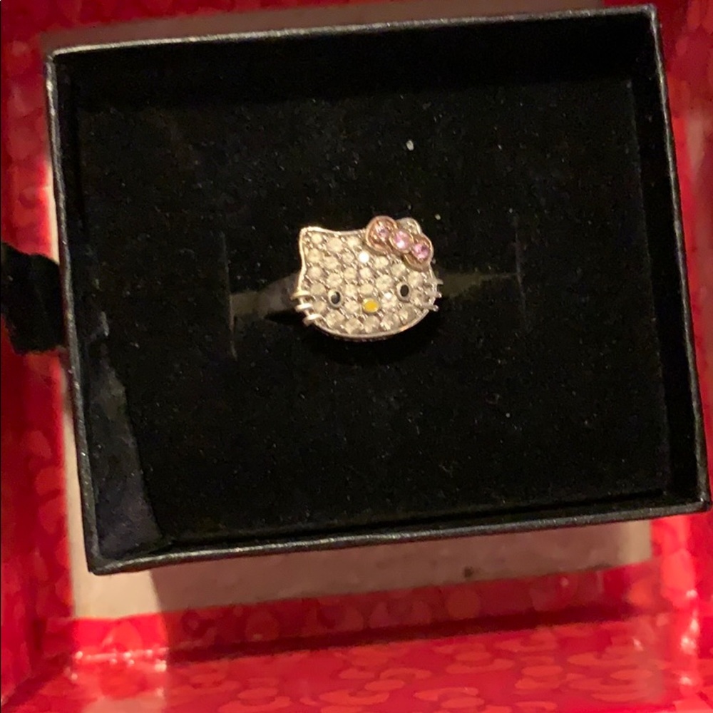 Hello Kitty silver ring